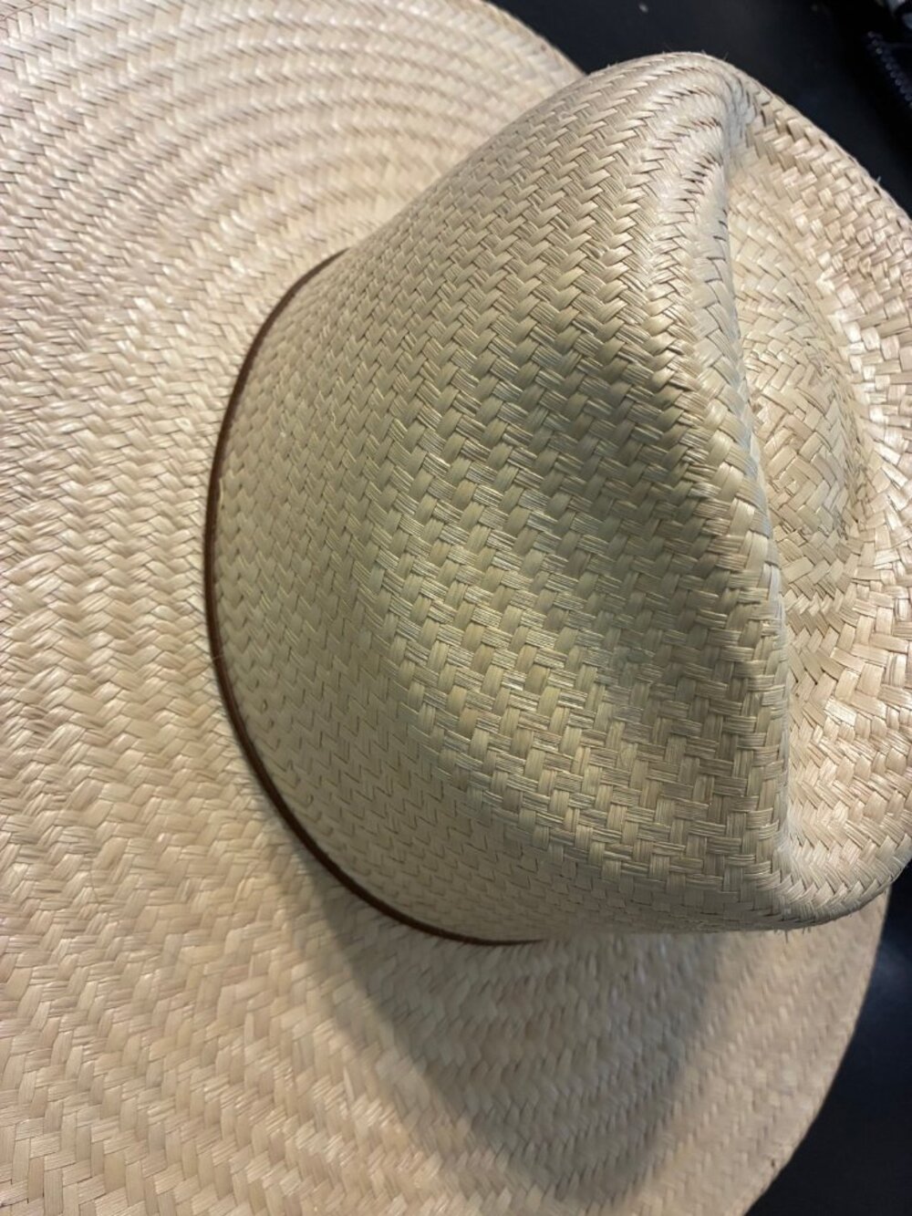 Stetson Straw Hat - Natural - Size L/XL